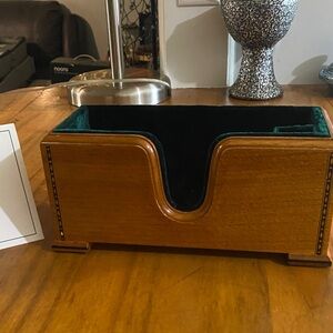 😎🎻💚 Wooden Violin Stand with Bow Holder